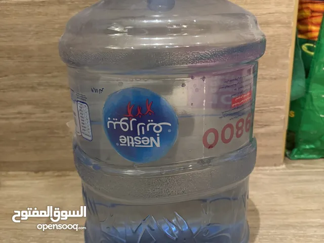 2 جالون زجاجة نستله فارغه