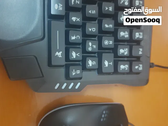كيبورد نصف محترف وماوس