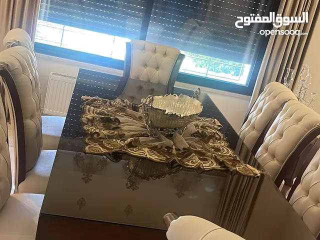 غرفة سفرة كاملة بحالة ممتازة للبيع بسعر 450 دينار - مغلف جاهز للتحميل