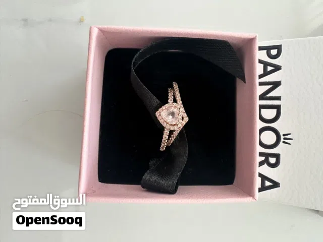 Stunning Pandora rose gold ring duo