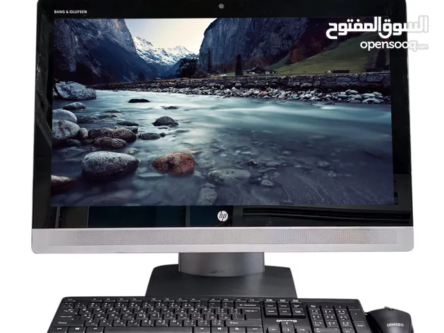 كمبيوتر مكتبي i5 الكل في واحد او (الكمبيوتر الشامل) انتل كورi5 شاشات لمس+جميع الملحقات مع الضمان