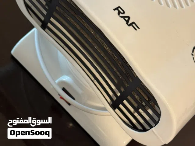 دفاية مروحة RAF 2000 واط مع دوران 90 درجة – مستعملة بحالة جيدة