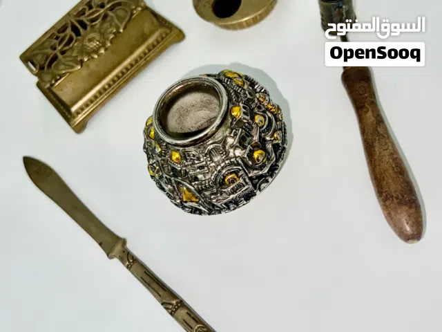 القدس : طاقم من الفضة الحرة 925 و النحاس