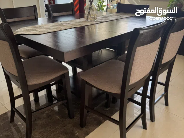 Mohogany color dining table set