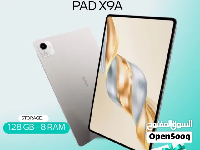 TAB HONOR X9A ( 128GB ) / RAM 8 NEW /// تاب هونور اكس 9 ايه ذاكرة 128 الرام 8 الجديد