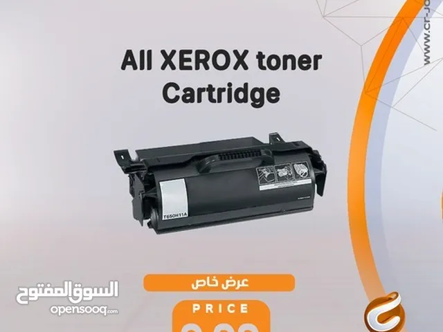 محبرة طابعة زيروكس ALL  XEROX  toner Cartidges  عرض خاص فقط ب9.99