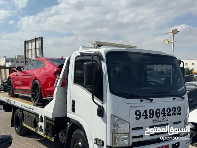 خدمة نقل وسحب المركبات في جميع ولايات السلطنة