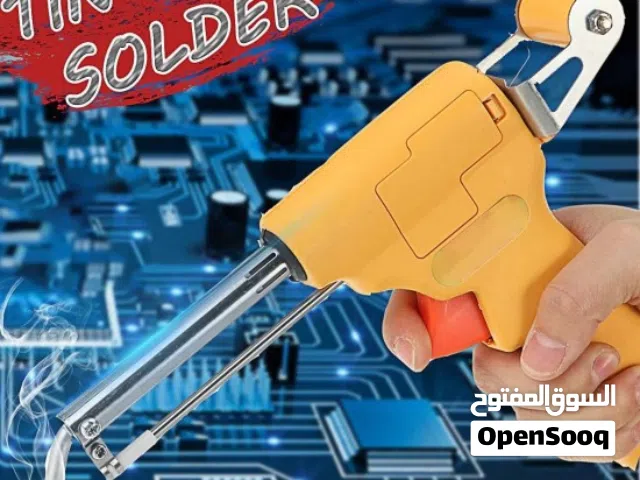 كاوية لحام اكتروني ابو عجلة لتلحيم جميع الالكترونيات والمسجلات والتلفونات