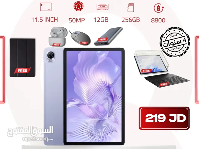 BLACKVIEW TAB MEGA 1 ( 256GB ) / RAM 12 NEW /// بلاك فيو تاب ميجا 1 ذاكرة 256 رام 12 الجديد