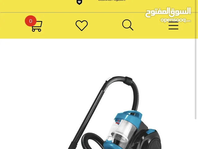 للبيع مكنسة الكهربائية Bissell Easy Vacuum  شبه جديدة قوية جدا  بسعر حرق