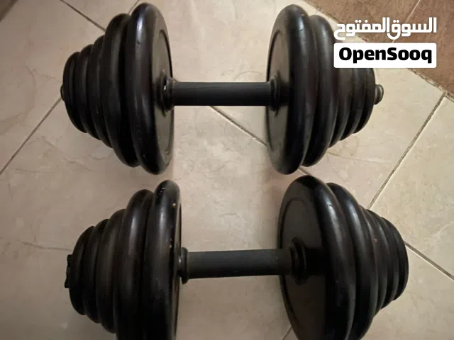 دامبلز حديد لون اسود