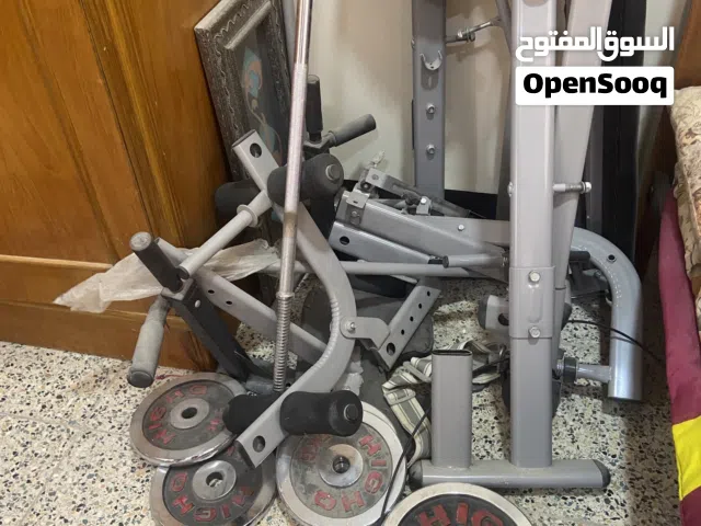 مصطبة حديد للتمارين مع الأوزان