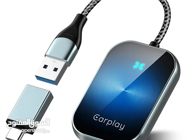 Carplay Wireless Adapter Carplay Android Car 2 in 1 Mini Dongle with USB C/