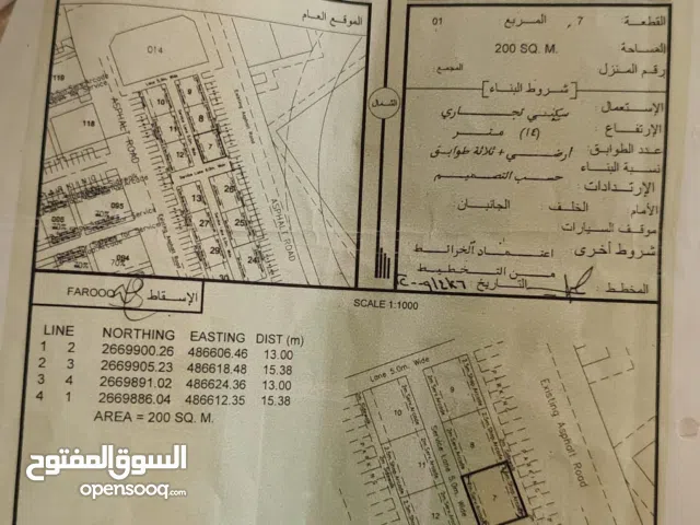 ارض سكنيه تجاريه للاستثمار صحم الحويل