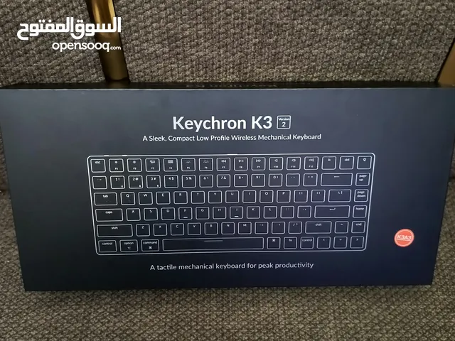 keychron k3 version 2 جديد بالكرتونة بسعر مغري جداً