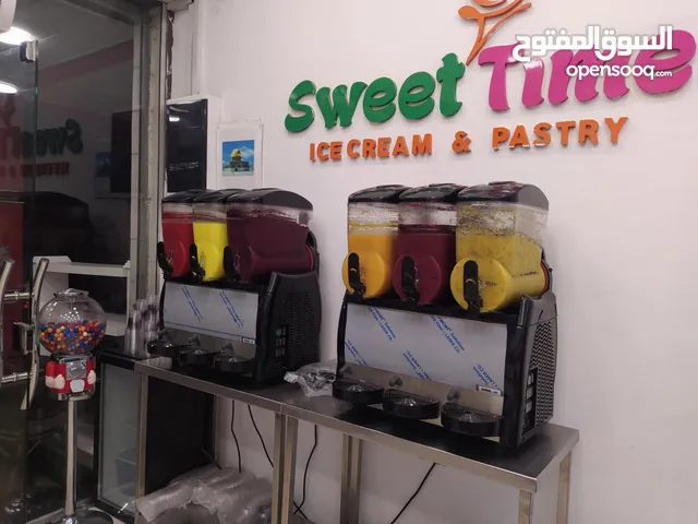 ماكينة سلش وعصير GBG ايطالي 3 عيون سعة الحوض 10لتر