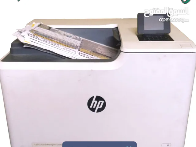 طابعة hp color laserjet Managed E65050