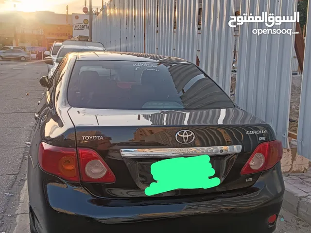 Toyota corolla model 2009