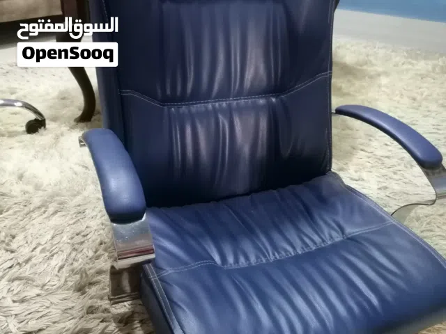 كرسي مدير كروم و مريح للدراسه جلد أصلي