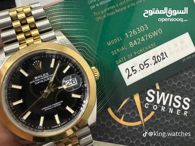 الركن السويسري لشراء ساعات رولكس لاعلي سعر