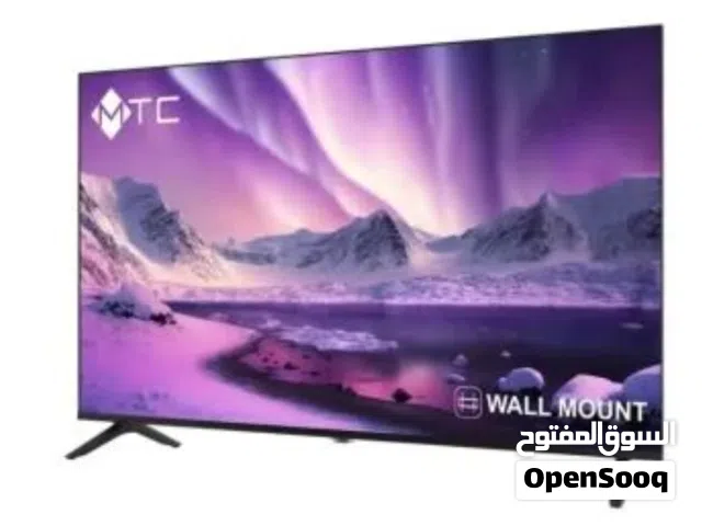 شاشة إم تي سي 65 بوصة سمارت 4K مع حامل جداري متحرك أصلي ثقيل