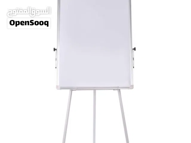 وايت بورد مغناطيسي مع ستاند ثلاثي حجم 90*60 سم