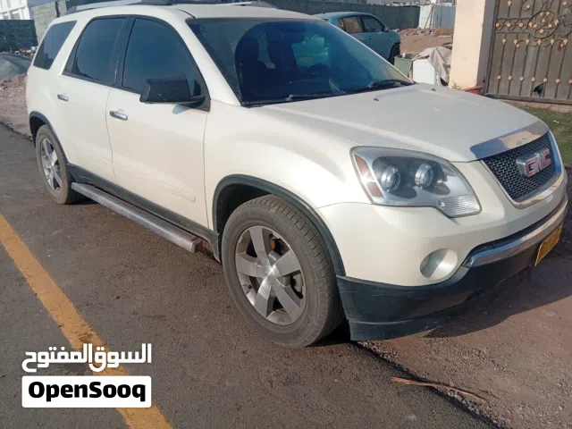 GMC ACADIA موديل 2012 سعة المحرك 3.6 الحالة جيدة جدا ملكية سنة