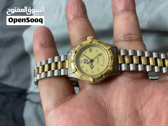 ساعة تاغ هوير نسائية فنتج مطلي ذهب