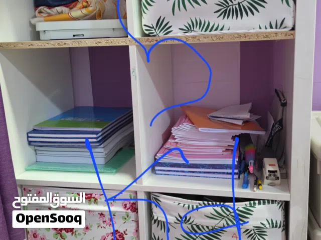shelf with its cabinet