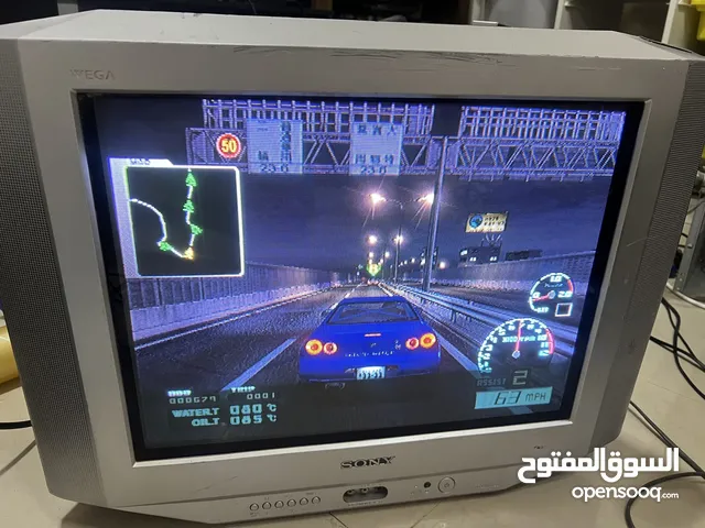 تلفزيون crt tv sony نظيف retro games قديم