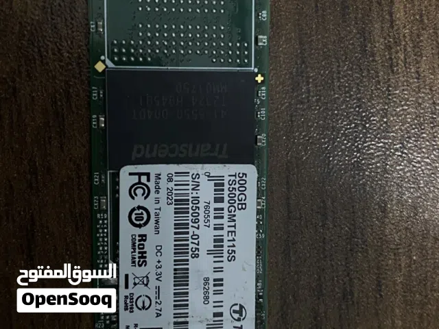 SSD M.2 Transcend 500 GB