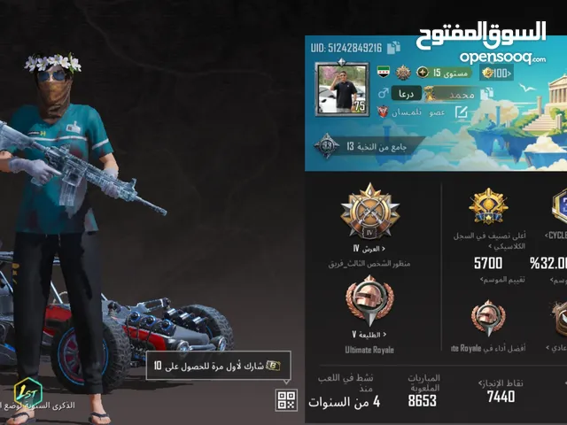 Pubg Accounts and Characters for Sale in Amman