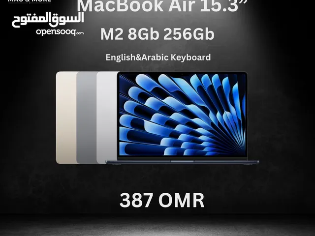 MacBook Air m2 256 gb 8gb ram 2023 15 inches