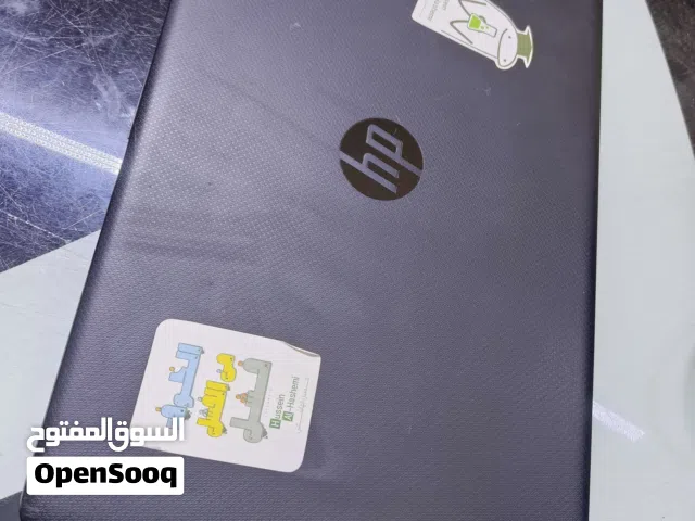 لابتوب اج بي مستعمل حجم الشاشة 15 انش