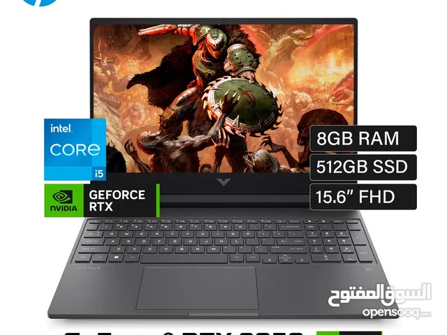 New HP Victus Gaming Laptop Core i5 13th Generation 6GB NVidia RTX GPU 15.6" 144Hz IPS FHD Display
