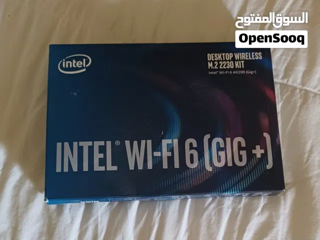 طقم ترقية الواي فاي والبلوثوت ، أصلي من أنتل (Intel AX200) ,جديد بالكرتون .