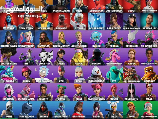 حساب فورت نايت كامل المعلومات مربوط بسوني للبيع بسعر 25 قابل للتفاوض