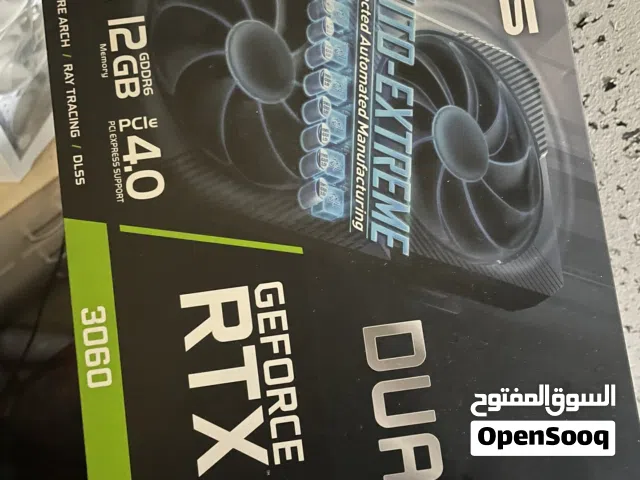 كرت شاشة RTX3060 12gb ASUS