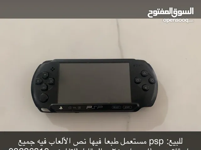 Psp مستعمل و نظيف مع جميع الملحقات