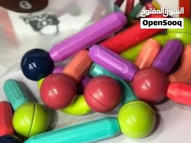 تركيبات مغناطيسية  لعبه تعليمية وترفيهية في نفس الوقت للطفل