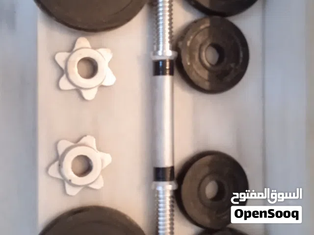 دمبل كروم 15 كليو للبيع شبه جديد
