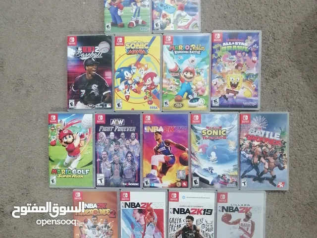 للبيع 15 شريط نينتيندو سويتش