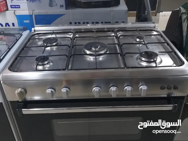 غاز إيطالي نوع بومباني 90 سم فل سيفتي مع شعله ومع شوايه بحال لجديد