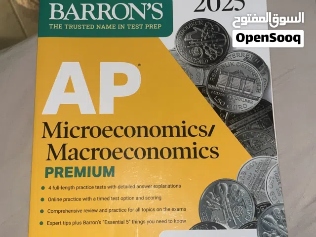 Barron’s AP Microeconomics / Macroeconomics Premium (2025 Edition)