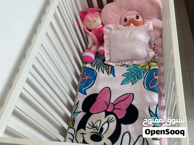 Baby bed with mattress