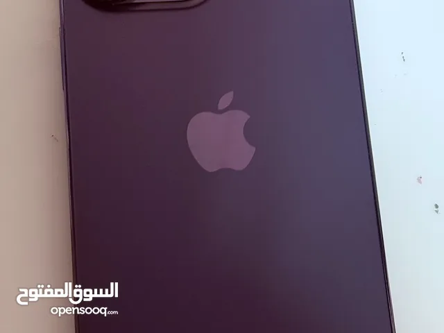 I phone 14 pro max purple color 256 gb with box