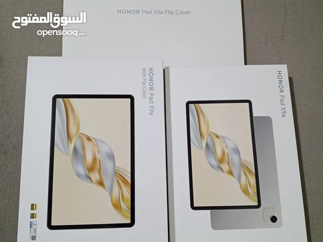 honor pad x9a, wi-fi, 11.5 inch, is,128gb, 8 gb ram, gray,8300mah battery, (with flip cover)