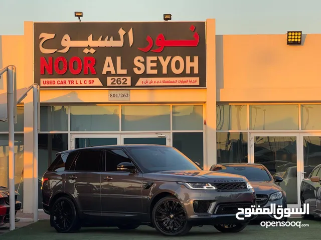 RANGE ROVER SPORT GCC 2018 V8 supercharger  Original paint  zero accidents Full option