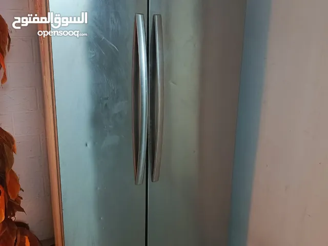 ثلاجه نوع ميديل سايد باي سايد 36قدم توفير الطاقه اكسسوارات كامله ابواب ستانلس ستيل بالكامل ضد الصدا