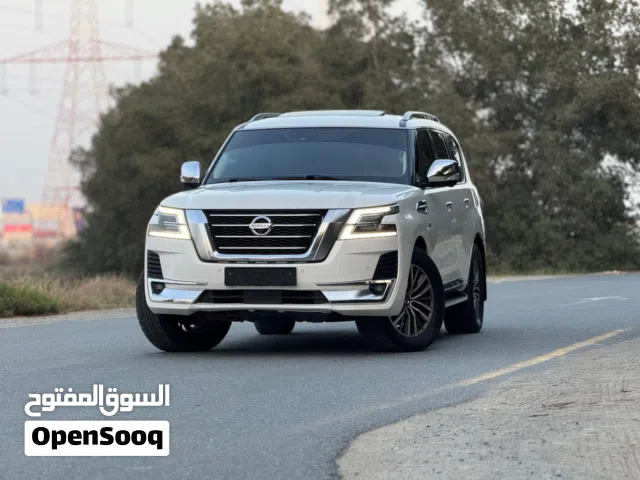 NISSAN PATROL LE PLATINUM MODEL 2020 GCC FULL OPTION BIG ENGINE 400 5 CAMERA FULL SERVICE HISTORY